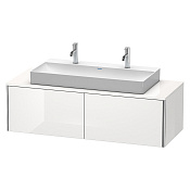 Duravit Vero Air Раковина 100 cм, без перелива, с площадкой, c 2 отв., цвет: белый 2350100043