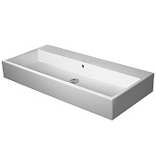 Duravit Vero Air Раковина 100 cм, с переливом, без отв., на столешницу, цвет: белый 2350100028