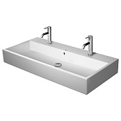 Duravit Vero Air Раковина 100 cм, с переливом, с 2 отв., на столешницу, цвет: белый 2350100026