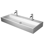 Duravit Vero Air Раковина 120 cм, с 1 отв. под смеситель, на столешницу, цвет: белый 2350120071