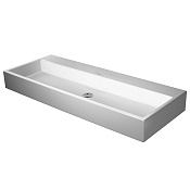 Duravit Vero Air Раковина 120 cм, без перелива, с площадкой, без отв., цвет: белый 2350120079