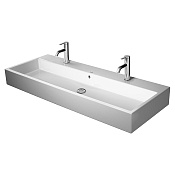 Duravit Vero Air Раковина 120 cм, с 2 отв. под смеситель, цвет: белый 2350120024