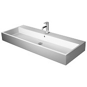 Duravit Vero Air Раковина 120 cм, с переливом, с 3 отв. под смеситель, цвет: белый 2350120030