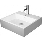 Duravit Vero Air Раковина 50 см, без перелива, с площадкой, с 3 отв., цвет: белый 2350500044