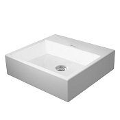 Duravit Vero Air Раковина 50 см, без перелива, с площадкой, без отв., цвет: белый 2350500070