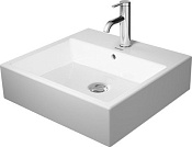 Duravit Vero Air Раковина 50 см, с площадкой, с 3 отв., на столешницу, цвет: белый 2350500073