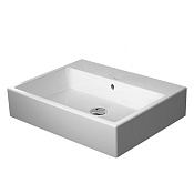 Duravit Vero Air Раковина 60 см, с переливом, с площадкой, без отв., цвет: белый 2352600060