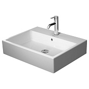 Duravit Vero Air Раковина 60 см, с переливом, с площадкой, с 3 отв., цвет: белый 2352600030