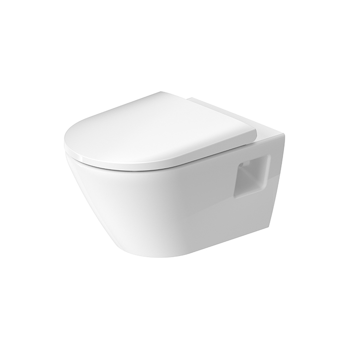 Duravit D-Neo Унитаз подвесной, 37x54 см, цвет: белый 45780900A1 (2578090000+0021690000)