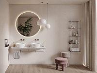 Catalano Zero Раковина чаша d42x18h см, без перелива, покрытие Cataglaze, цвет: белый глянцевый 142TVL00