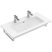 Villeroy & Boch Venticello Раковина, 2 отверстия под смеситель, 100x50 см, цвет: белый 4104AK01