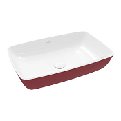 Villeroy & Boch Artis Раковина 58x38,5x13 см, накладная, цвет: Bordeaux 417258BCS9