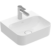 Villeroy & Boch Finion Раковина прямоугольная, 1 отв., 43x39 см, цвет: белый 43644CR1