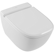 Villeroy & Boch Antheus Унитаз подвесной, 37,5x56 см, с переливом, цвет: белый 4608R0R1