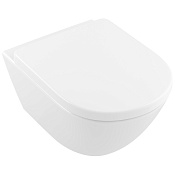 Villeroy & Boch Subway 2.0 Унитаз с открытым смывным краем Comfort, 41x58 см, цвет: белый 4609R001