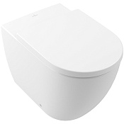 Villeroy & Boch Subway 3.0 Унитаз 37х60х40 см, напольный, TwistFlush, цвет: белый камень 4671T0RW