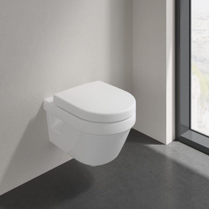 Villeroy & Boch Architectura Унитаз подвесной, 35x48 см, цвет: белый 4687R001