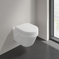Villeroy & Boch Architectura Унитаз подвесной, 35x48 см, цвет: белый 4687R001