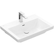 Villeroy & Boch Subway 3.0 Раковина 65х47х16,5 см, 1 отв., подвесная, цвет: альп. белый 4A706501