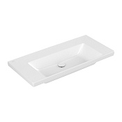 Villeroy & Boch Subway 3.0 Раковина 100х47х16,5 см, без отв., подвесная, цвет: альп. белый 4A70A301