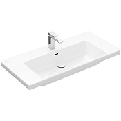 Villeroy & Boch Subway 3.0 Раковина 100х47х16,5 см, 1 отв., подвесная, цвет: альп. белый 4A70A501