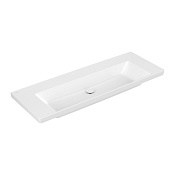 Villeroy & Boch Subway 3.0 Раковина 130х47х17 см, без отв., подвесная, цвет: альп. белый 4A70D301