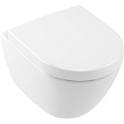 Villeroy & Boch Унитаз с открытым смывным краем Compact, цвет: белый 5606R0R1