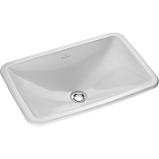 Villeroy & Boch Loop & Friends Раковина прямоугольная, без отв., 60х40,5 см, цвет: белый 614500R1