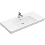 Villeroy & Boch Subway 2.0 Раковина на тумбу, 1 отверстие, 100x47 см, цвет: белый 71751G01