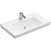 Villeroy & Boch Subway 2.0 Раковина на тумбу, 1 отверстие, 80x47 см, цвет: белый 71758G01