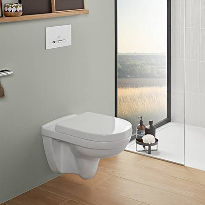 Villeroy & Boch O'Novo Сиденье, с крышкой для унитаза, цвет: альпийский белый 9M396101