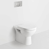 Villeroy & Boch O'Novo Сиденье, с крышкой для унитаза, цвет: альпийский белый 9M396101