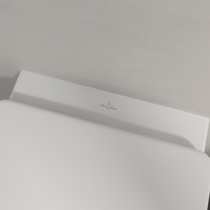 Villeroy & Boch Subway 2.0 Сиденье с крышкой для унитаза Comfort, цвет: белый 9M86S101