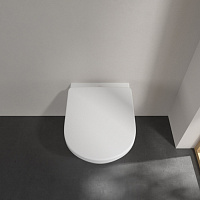 Villeroy & Boch Subway 2.0 Сиденье с крышкой для унитаза Comfort, цвет: белый 9M86S101
