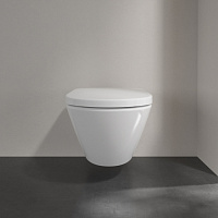 Villeroy & Boch Subway 2.0 Сиденье с крышкой для унитаза Comfort, цвет: белый 9M86S101