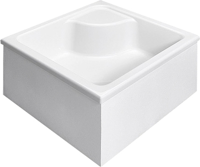 Radaway Naxos C Душевой поддон из акрила, 80х80х41h см, цвет: белый глянцевый SNC8841-28