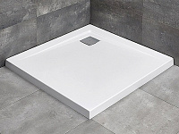 Radaway Argos C Душевой поддон из акрила, 80х80х5,5h см, цвет: белый глянцевый 4AC88-01