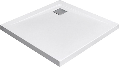 Radaway Argos C Душевой поддон из акрила, 100х100х5,5h см, цвет: белый глянцевый 4AC1010-01