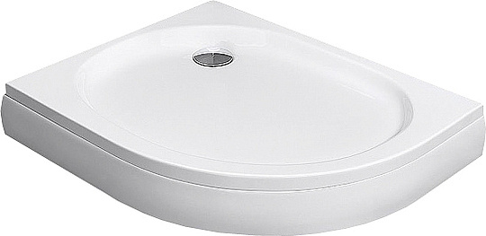 Radaway Patmos E Душевой поддон из акрила, 100х80х15h см, цвет: белый глянцевый 4P81155-03L