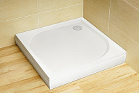 Radaway Paros С Душевой поддон из композита, 90х90х12,5h см, цвет: белый глянцевый MBC9090-03-1