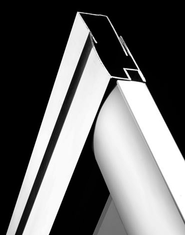 Radaway Premium Plus DWJ Душевая дверь в нишу, прозрачная 5 мм, 140х190h см, цвет: хром глянцевый 33323-01-01N