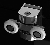 Radaway Premium Plus DWD Душевая дверь в нишу, прозрачная 5 мм, 180х190h см, цвет: хром глянцевый 33373-01-01N