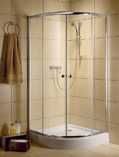 Radaway Classic A Душевой уголок 80х185h см, универсальный, Easy Clean, цвет: хром глянцевый 30010-01-01