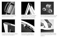 Radaway Premium Plus C Душевой уголок 90х190h см, универсальный, Easy Clean, цвет: хром глянцевый 30453-01-01N