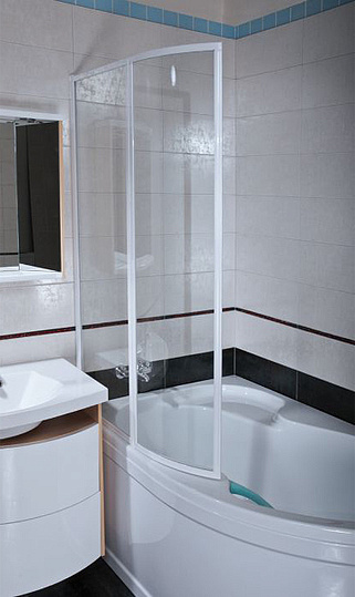 Шторка на ванну Ravak VSK2 Rosa 150 L Transparent 76L80100Z1