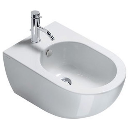 Catalano Sfera Биде подвесное 35x54 см, 1 отв., с переливом, покр. Cataglaze, цвет: белый глянцевый 1BSF5400