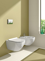 Catalano Sfera Биде подвесное 35x54 см, 1 отв., с переливом, покр. Cataglaze, цвет: белый глянцевый 1BSF5400