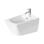 Duravit Viu Биде подвесное 37х57 см, с 1 отв, цвет: белый, покр. WonderGliss 22921500001