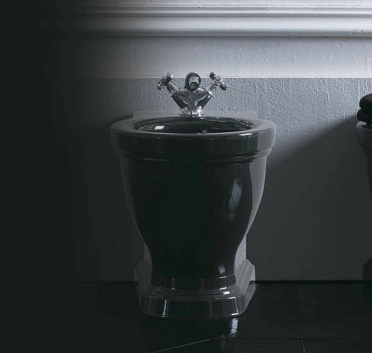 Galassia Ethos Биде напольное, цвет: черный 8438МNE 8438MNE