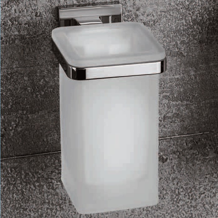 Colombo Design BasicQ Стакан для ванной запасной, матовое стекло, цвет: white B3752-VAN